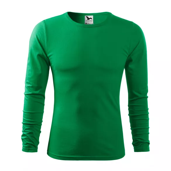 1191613-Tricou-pentru-barbati-Fit-T-LS-Verde-mediu-MALFINI