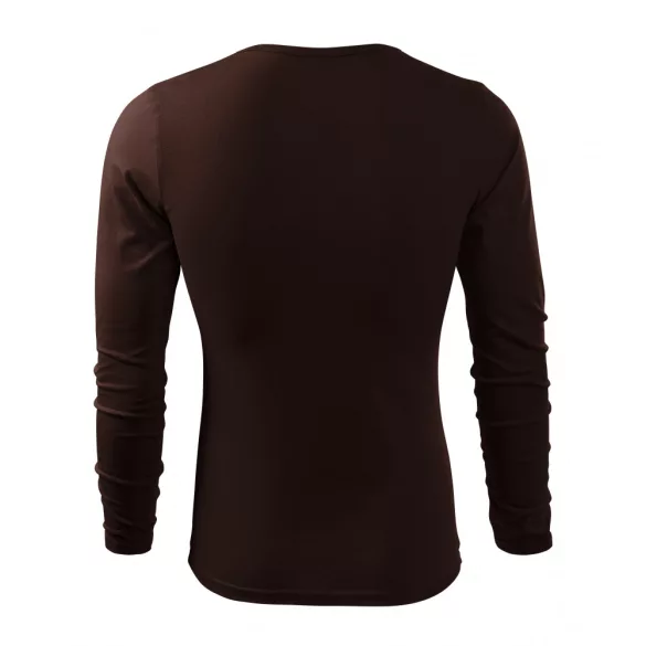 1192713-Tricou-pentru-barbati-Fit-T-LS-Cafea-MALFINI