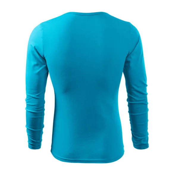 1194413-Tricou-pentru-barbati-Fit-T-LS-Turcoaz-MALFINI