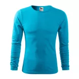 1194413-Tricou-pentru-barbati-Fit-T-LS-Turcoaz-MALFINI