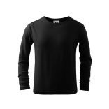 1210108-Tricou-pentru-copii-Fit-T-LS-Negru-MALFINI