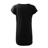 1230112-Tricou/rochie-pentru-dama-Love-Negru-MALFINI