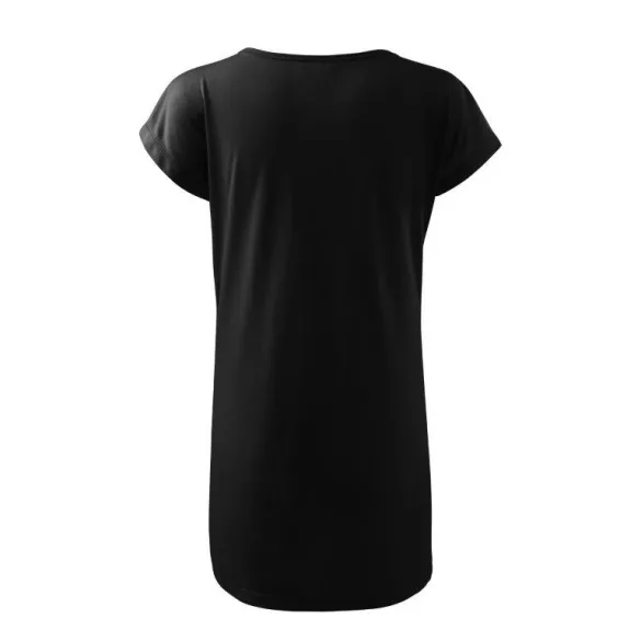 1230112-Tricou/rochie-pentru-dama-Love-Negru-MALFINI