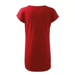 1230712-Tricou/rochie-pentru-dama-Love-Rosu-MALFINI