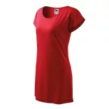 1230712-Tricou/rochie-pentru-dama-Love-Rosu-MALFINI