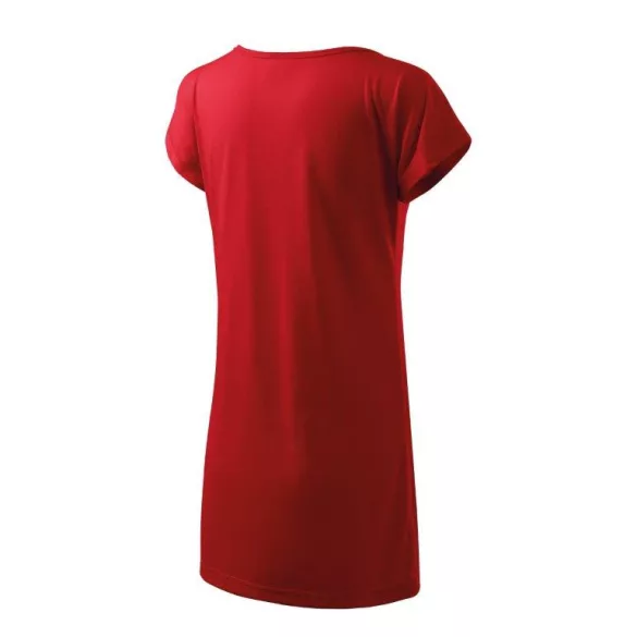 1230712-Tricou/rochie-pentru-dama-Love-Rosu-MALFINI