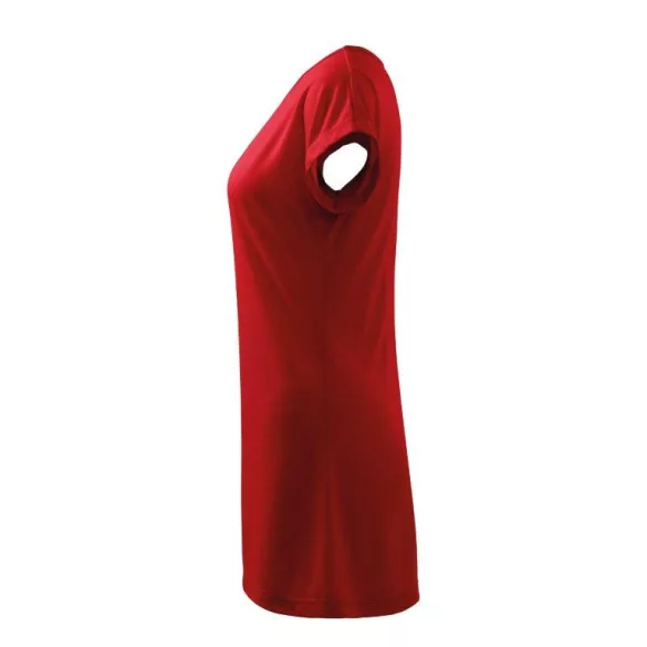 1230712-Tricou/rochie-pentru-dama-Love-Rosu-MALFINI