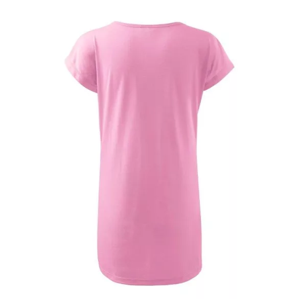 1233012-Tricou/rochie-pentru-dama-Love-Roz-MALFINI