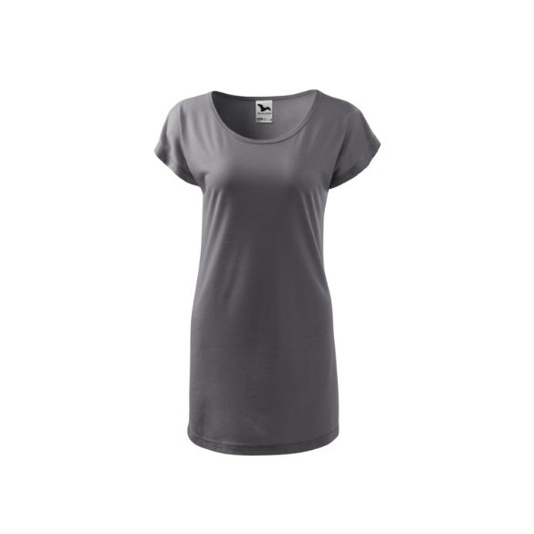 1233612 - Tricou/rochie pentru dama - Love [Gri metalic] - MALFINI
