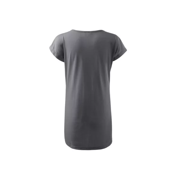 1233612 - Tricou/rochie pentru dama - Love [Gri metalic] - MALFINI