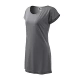 1233612 - Tricou/rochie pentru dama - Love [Gri metalic] - MALFINI