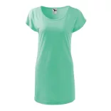 1239512-Tricou/rochie-pentru-dama-Love-Verde-menta-MALFINI