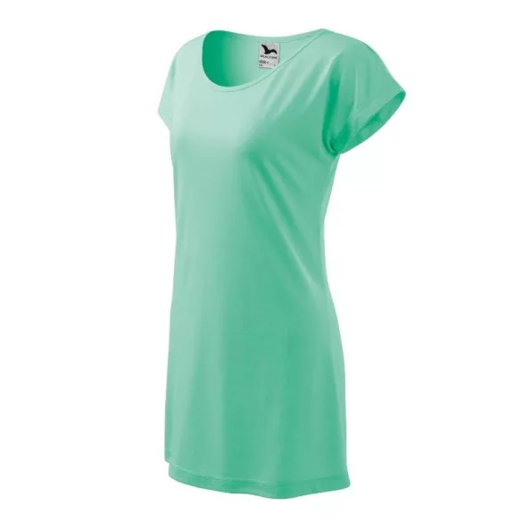 1239512-Tricou/rochie-pentru-dama-Love-Verde-menta-MALFINI