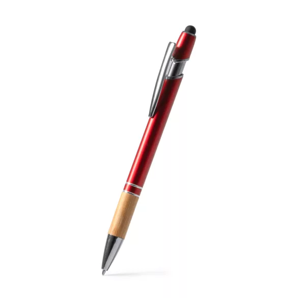 BL1246-Pix-metalic-cu-maner-din-bambus-DEKEL-ROSU