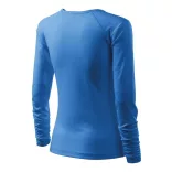 1271412-Tricou-pentru-dama-Elegance-Albastru-azuriu-MALFINI