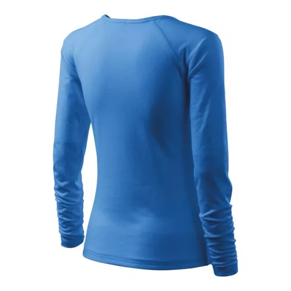 1271412-Tricou-pentru-dama-Elegance-Albastru-azuriu-MALFINI