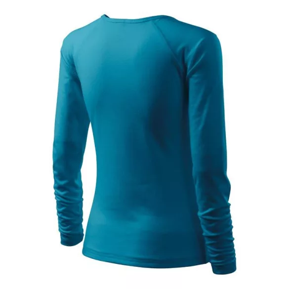 1275912-Tricou-pentru-dama-Elegance-Turcoaz-inchis-MALFINI