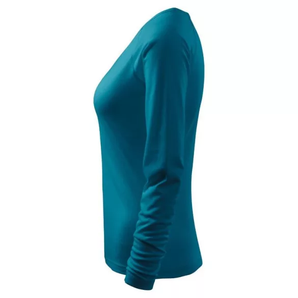 1275912-Tricou-pentru-dama-Elegance-Turcoaz-inchis-MALFINI