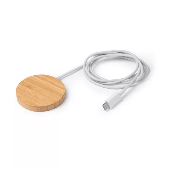 CR1287-Incarcator-wireless-din-bambus-cu-prinzatoare-magnetica-15W-MATIX-NATURAL