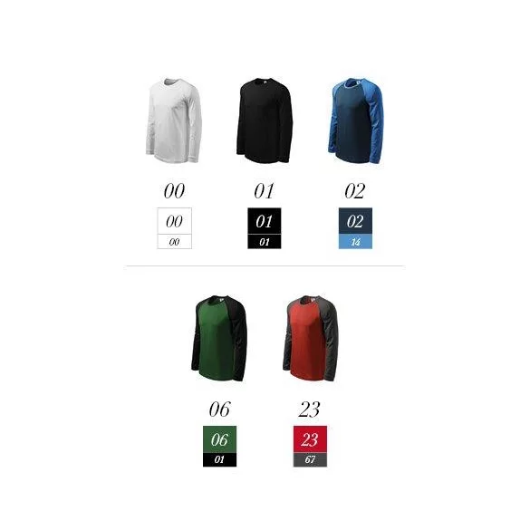 1300614-Tricou-pentru-barbati-Street-LS-Verde-sticla-MALFINI