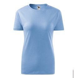 1331512-Tricou-pentru-dama-Classic-New-Albastru-deschis-MALFINI