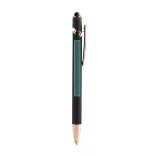 BL1341-Pix-metalic-moale-la-atingere-cu-detalii-aurii-roz-ROSES-NEGRU