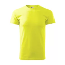   1379012 - Tricou unisex - Heavy New - [Galben neon] - MALFINI