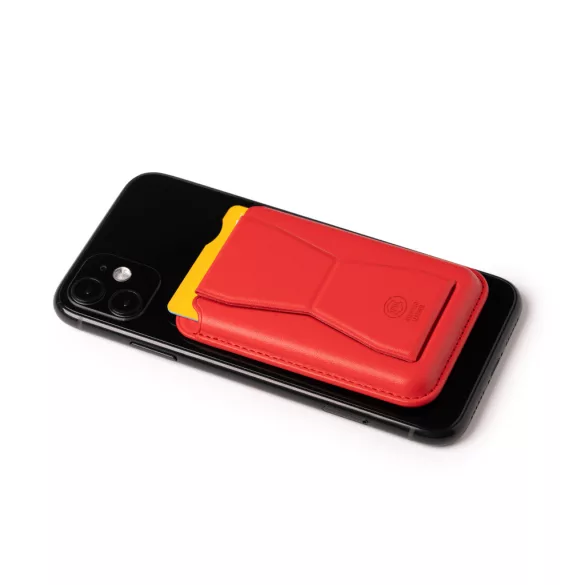SO1384-Suport-pentru-carduri-cu-cadru-pliabil-din-PU-reciclat-SEKUN-ROSU