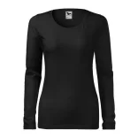 1390112-Tricou-pentru-dama-Slim-Negru-MALFINI