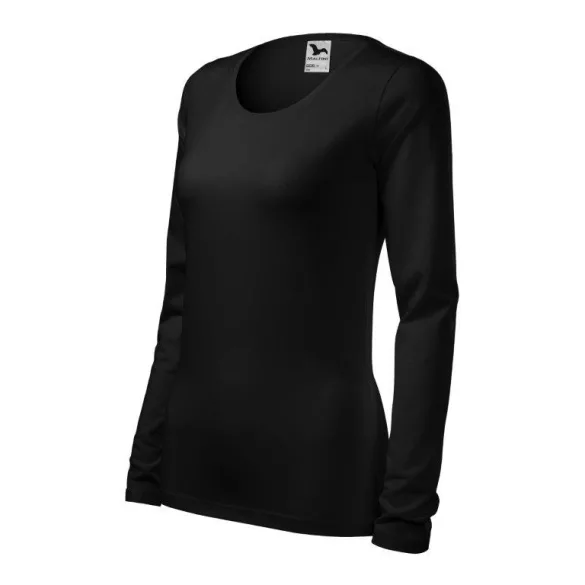 1390112-Tricou-pentru-dama-Slim-Negru-MALFINI