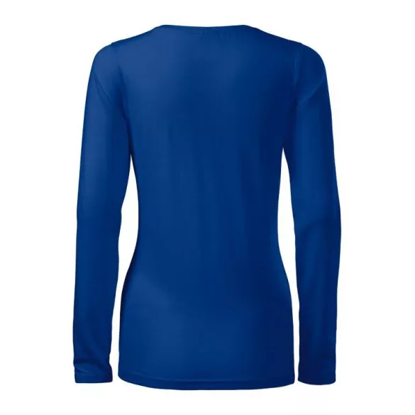 1390512-Tricou-pentru-dama-Slim-Albastru-regal-MALFINI