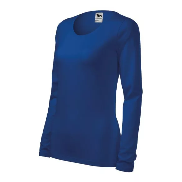 1390512-Tricou-pentru-dama-Slim-Albastru-regal-MALFINI