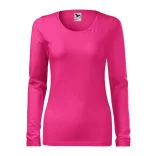 1394012-Tricou-pentru-dama-Slim-Purpuriu-MALFINI