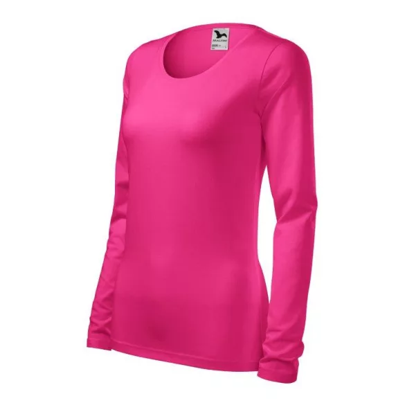 1394012-Tricou-pentru-dama-Slim-Purpuriu-MALFINI