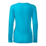 1394412-Tricou-pentru-dama-Slim-Turcoaz-MALFINI