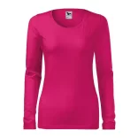 1396312-Tricou-pentru-dama-Slim-Roz-zmeura-MALFINI