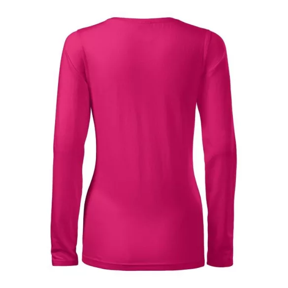 1396312-Tricou-pentru-dama-Slim-Roz-zmeura-MALFINI