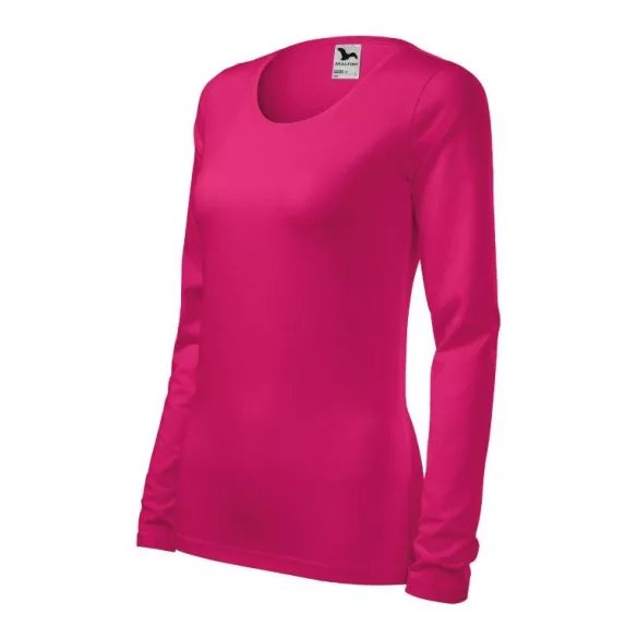 1396312-Tricou-pentru-dama-Slim-Roz-zmeura-MALFINI