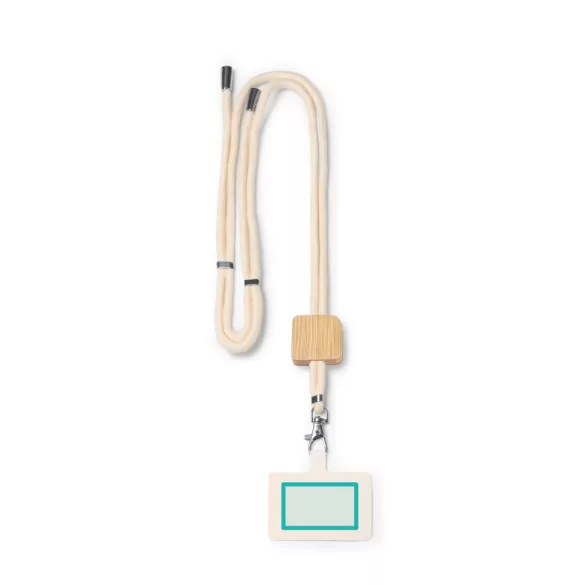 LY1398-Lanyard-de-bumbac-cu-suport-pentru-telefon-NIBIS-PATRAT