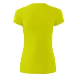 1409012-Tricou-pentru-dama-Fantasy-Galben-neon-MALFINI