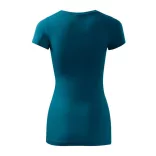 1419312-Tricou-pentru-dama-Glance-Albastru-petrol-MALFINI