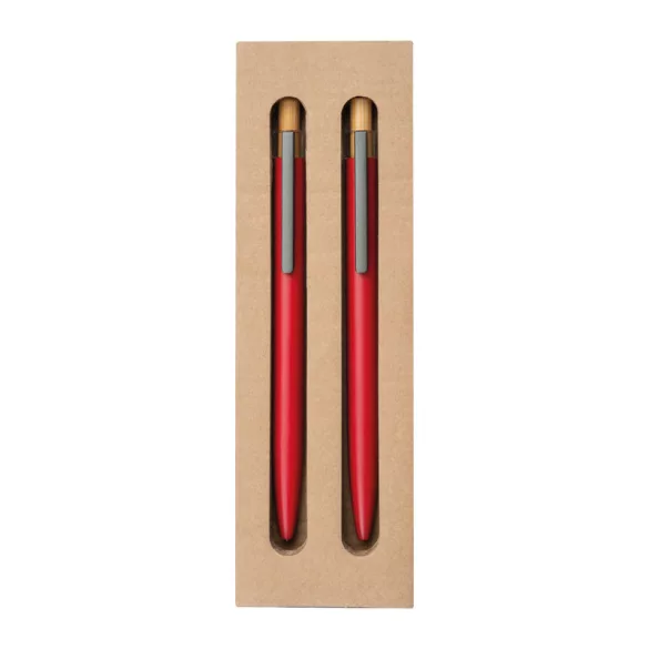 1442605-Set-de-scris-cu-pix-si-creion-mecanic-din-aluminiu