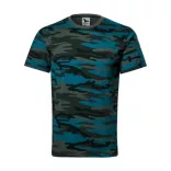 144c112 - Tricou unisex - Camouflage - [Camuflaj petrol] - MALFINI
