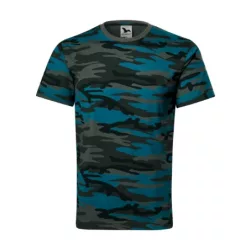   144c112 - Tricou unisex - Camouflage - [Camuflaj petrol] - MALFINI