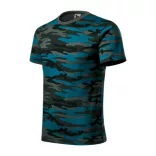 144c112 - Tricou unisex - Camouflage - [Camuflaj petrol] - MALFINI