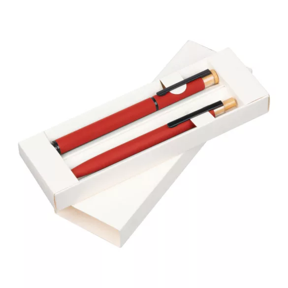 1470605-Set-de-scris-cu-pix-si-roller-din-aluminiu-recicla