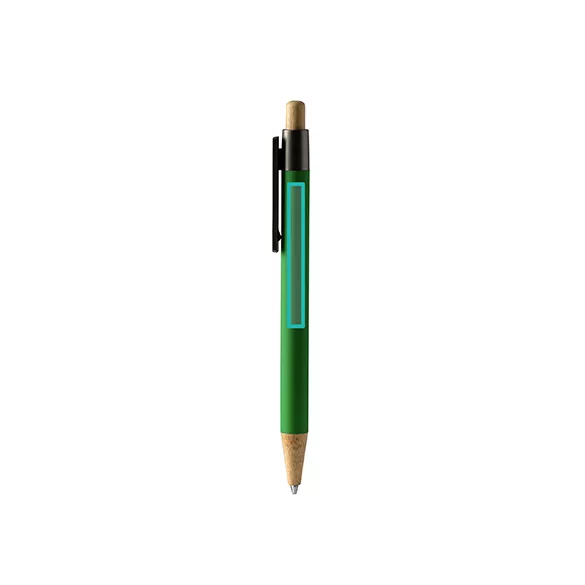 BL1506-Pix-din-metal-cauciucat-cu-buton-din-bambus-clip-lat-si-plat-din-bambus-ideal-pentru-personalizare-COPLA-VERDE-TEI