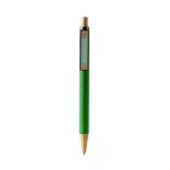 BL1506-Pix-din-metal-cauciucat-cu-buton-din-bambus-clip-lat-si-plat-din-bambus-ideal-pentru-personalizare-COPLA-VERDE-TEI