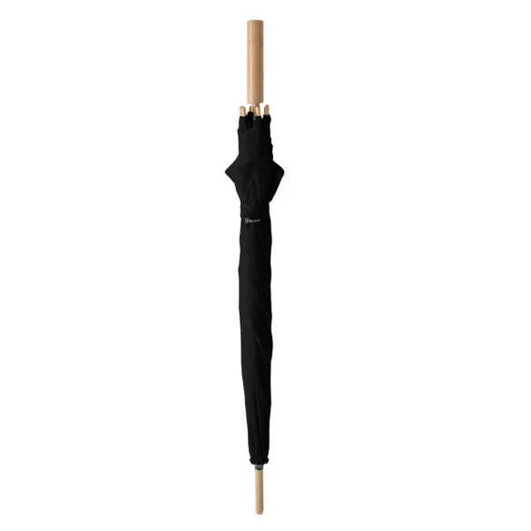 UM1541-Umbrela-cu-maner-cadru-si-detalii-din-bambus-ofera-deschidere-automata-si-tesatura-190T-RPET-pongee-rezistenta-la-vant-VARME-NEGRU