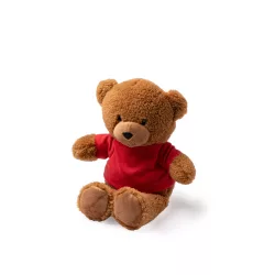 FT1548-Ursulet-de-plus-cu-tricou-din-poliester-KODA-ROSU